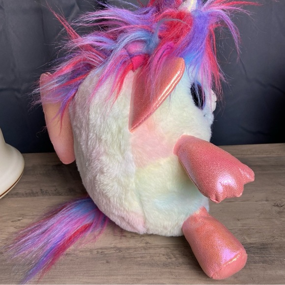 Zuru Rainbocorns Wild Heart Surprise Unicorn Rainbow Cat Plush Stuffed Toy Wings - Picture 6 of 10